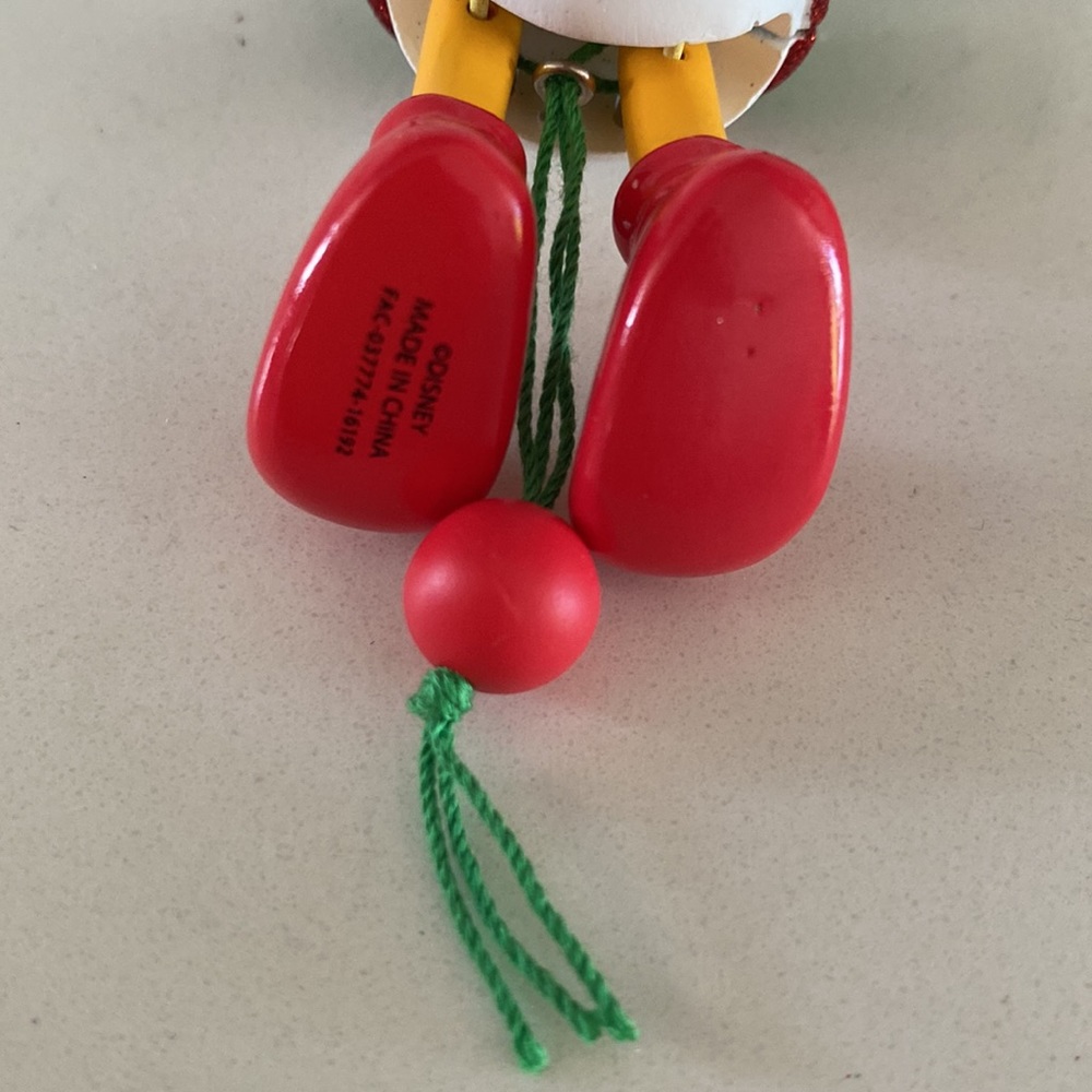 Disney Donald Duck Elf Marionette Ornament - Picture 6 of 6